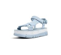 Camper Women's Oruga Up Peeptoe Sandals, Black, 8.5 UK