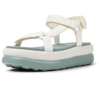 Camper Women's Pelotas Flota Up K201726 Sandals, White Natural 002, 7 UK