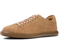 Camper for woman. K201668-015 Pelotas Soller nude leather trainers (40), Flat, Suede, Laces, Casual, Sustainable