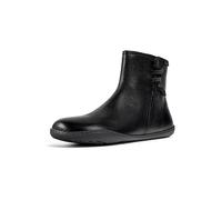 Camper for woman. K400676-004 Peu Cami Leather Ankle Boots black (38), Flat, Zip, Casual