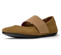 Camper Women's Right Nina Ballet Flats, Medium Brown 265, 5 UK