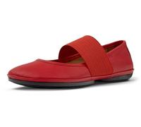 Camper Women's Right Nina Closed Ballet Flats, Red 258, 8 UK