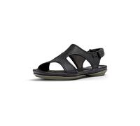 Camper Women's Right Nina K201514 Flat Sandal, Black, 6 UK