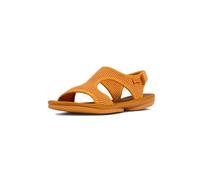 Camper Women's Right Nina K201645 T-Strap Sandal, Medium Orange 002, 7 UK