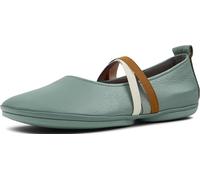 Camper Women's Right Nina K201665 Ballerina Shoes, Medium Green 008 TWS, 8 UK