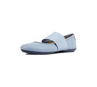 Camper Women's Right Nina Mary Jane Flat, Blue 220, 8 UK