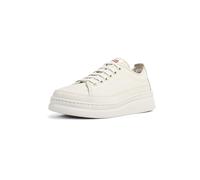 Camper for woman. K201626-009 Runner Up white leather trainers (40), Flat, Laces, Casual
