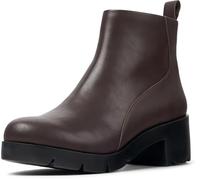 Camper Women's Wanda K400228 Zip Bootie, Dark Brown 009, 2.5 UK