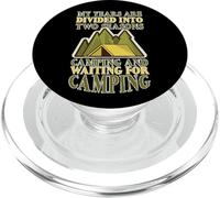 Camper Year Divided 2 Seasons Camping Waiting for Camping PopSockets PopGrip for MagSafe