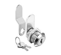Campers Compartment Locks - Zinc Alloy Lock, Keyed RV Cylinder | Replacement Security Hardware Kit, File Drawer Protection Latch, Locking Set For Mailbox Access, RV Toolboxes, Trailer Storage Enclosur