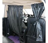 Campervan Curtains,Car Curtains 4PCS/set Car Sunshade Privacy Curtain Car Universal Rear Partition Protection Curtain Business Car Interior Supplies