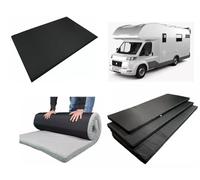 Campervan Mattress Topper for VW T4 T5 T6 Mercedes | Waterproof Fireproof Foam Bed | Custom Size Single Double | 1-6 Inch Thick Camping Motorhome Van Mattress Topper (190 x 90 x 5 cm (Single Bed))