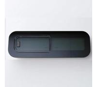 Campervan Van Conversion Sliding Side Window Glass 800×270mm - Left Side, Dark Grey Tint, Universal Van Conversion Passenger Side Window