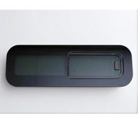 Campervan Van Conversion Sliding Side Window Glass 800×270mm - Right, Dark Grey Tint, Universal Van Conversion Driver Side Window