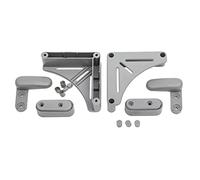 CampervanBits Campervan Table and Campervan Storage and Stowage Bracket Designed for Maximum 20mm Table Thickness Ideal for Camper Conversion and Replacement Part… (Grey)