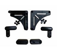 CampervanBits Campervan Table and Campervan Storage and Stowage Bracket Designed for Maximum 20mm Table Thickness Ideal for Camper Conversion and Replacement Part… (Black)