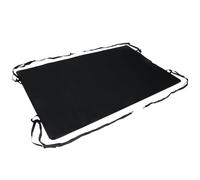 Campervans Rear Barn Door Awning Cover 180x114x1cm 4 Sides With Reinforced Buckles 4 Windproof Straps Oxford Campervan Sunshade Awning Windproof Rear Protector For Truck RV Beach Hiking Camping Picni
