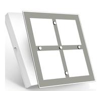 camperxlite 8.46″ x 8.46″ LED Ceiling Light 12V Campervan, Dimmable 12V RV LED Interior Lighting, Aluminium + Acrylic Night Interior Panel Lamp for Camper Truck Van Caravan Boat LKW 3000K