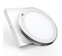 camperxlite Three Color LED Ceiling Light 12V Campervan-2700K/4000K/6000K-860LM, Dia 7.09″ Round Caravan Light with CCT Switch & ON/Off Dimmer Switch for Camper, Truck, Van, Caravan, Boat, Yacht