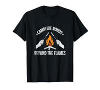 Campfire Bonds Beyond the Flames T-Shirt