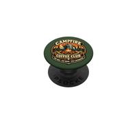 Campfire Coffee Club Outdoor Camping Adventure PopSockets Adhesive PopGrip