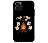 Campfire Crew Funny and Cute Marshmallow Group Camp Design Case for iPhone 11 Pro Max