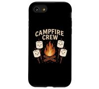 Campfire Crew Funny and Cute Marshmallow Group Camp Design Case for iPhone SE (2020) / 7/8