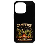 Campfire Drinking Team Gnomes Goblins Beer Vintage Camping Case for iPhone 13 Pro