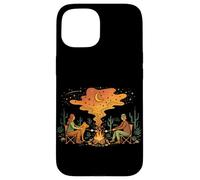 Campfire Friends Night Camping Outdoor Nature Camper Camp Case for iPhone 15