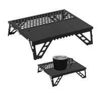 Campfire Grill Grate | Aluminum Alloy Folding Camping Grill | Compact Grilling Racks for Hiking Patio Picnics Backyard Barbecues Outside