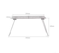 Campfire Grill With Stable Legs Enjoy Delicious Outdoor Feasts(S grill(with leg))