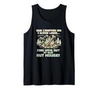 Campfire Has A Screw Loose Camping Nut House Camper Tank Top