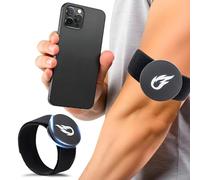 Campfire Hero Magnetic Armband Phone Holder for Fitness - Secure, Comfortable & Effortless One-Handed Attach & Detach for Workouts, Running & Everyday Movement - Adjustable Fit, No Webbing or Clips