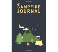 Campfire Journal:Scout Journal and Sketchbook for Summer Camp,Scout Camp: Notebook for Taking Notes at Scout Summer Camp, Large Blank and Lined Notebook,110 Pages, 6x9, Soft Cover, matte Finish