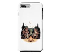 Campfire Knitting Friends Bigfoot Alien Bear Case for iPhone 7 Plus/8 Plus