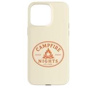 Campfire Nights Club Camping Life Outdoor Summer Case for iPhone 15 Pro Max
