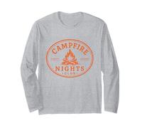 Campfire Nights Club Camping Life Outdoor Summer Long Sleeve T-Shirt