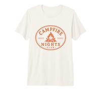 Campfire Nights Club Camping Life Outdoor Summer Premium T-Shirt