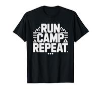 Campfire Running Shoe Trail Runner Outdoor Camping Ultra T-Shirt