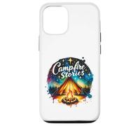 Campfire Stories Camping Tent Hiking Summer Stars Case for iPhone 12/12 Pro