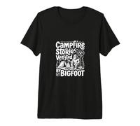 Campfire Stories Verified By Bigfoot Camping Premium T-Shirt