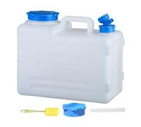 Camping - 15L Portable Storage Can, Large Capacity Outdoor Hydration Equipment, Easy Carry Leak Proof Water Management, Picnic Carrier | for Campers and Home Use