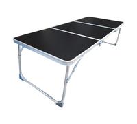Camping accessory with handles - Folding camping table - Folding aluminum outdoor table for park patio kitchen home garden dining