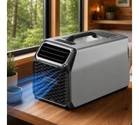 Camping Air Conditioner 5000 BTU with Compressor for Home Tent and RV Grey-110V