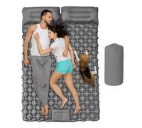 Camping Air Mattress - Waterproof 2 Person Air Mattress for Camping, Foldable Sleeping Mat, Tent Accessories for Hiking, Travel, Picnic, Fishing