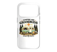 Camping And Grandkids Make Me Happy Retro Camper Case for iPhone 17 Pro
