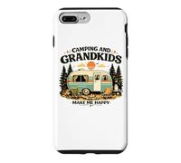 Camping And Grandkids Make Me Happy Retro Camper Case for iPhone 7 Plus/8 Plus