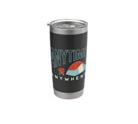 Camping Anytime Anywhere for Camper Stainless Steel Insulated Tumbler