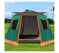 Camping Automatic Pop Up Tent 5-8 Person, Family Tent 100% Waterproof Anti UV for Easy to Set Up, Ventilated and and Hiking Trips