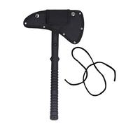 Camping Axe, Steel Hand Tool Multifunctional Hatchet Hex Set Screws Wood Splitting Hatchet with Storage Bag Outdoor Axe Multitool Easy to Carry for Wood Splitting and Kindling